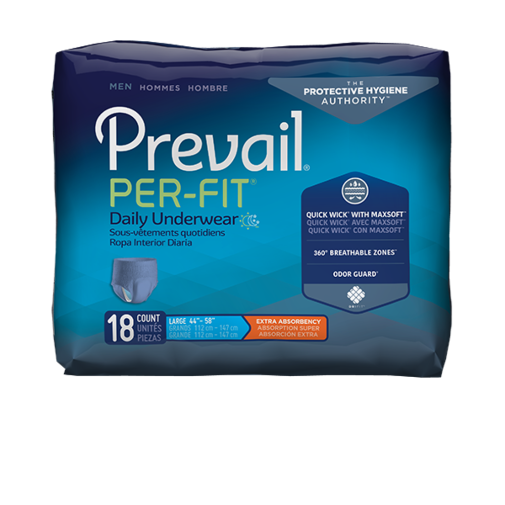 Pañal Prevail Hombre Perfit Underwear Size Large 18 Unidades, First ...