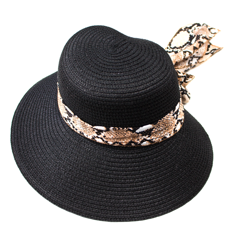 Sombrero de Playa Negro 