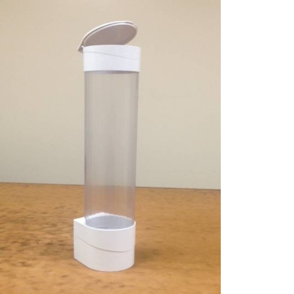 El dispensador de vasos portavasos de papel con accesorio para bebedero de montaje en pared se utiliza para vasos desechables vasos de plástico y vasos de papel. vasos de café 