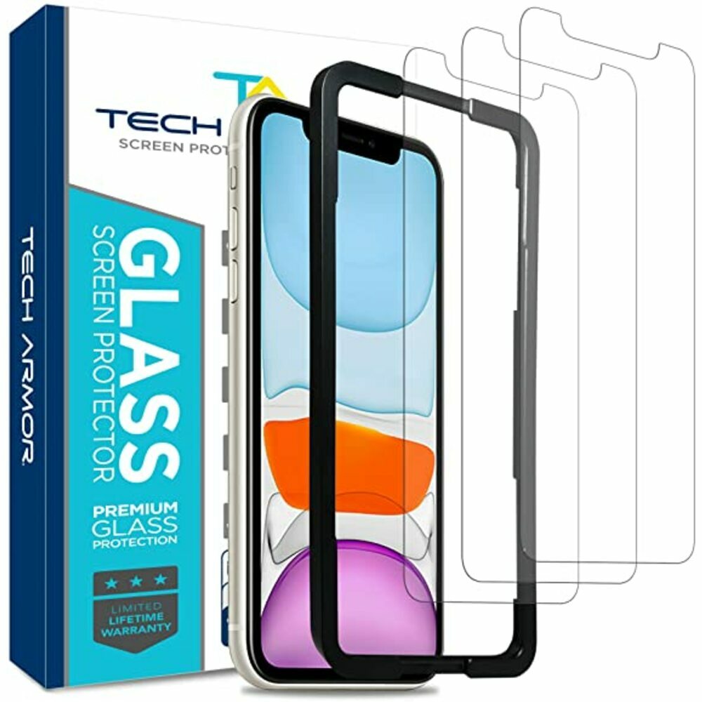 Tech Armor Ballistic Glass Screen Protector For Apple Iphone 11 Iphone Xr 3 Pack Gomarket 