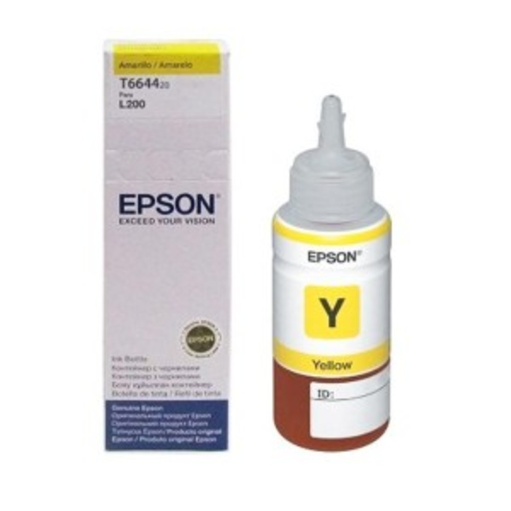 Botella De Tinta Amarilla Epson T664420 Do 1669